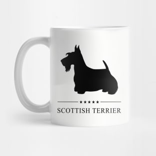 Scottish Terrier Black Silhouette Mug